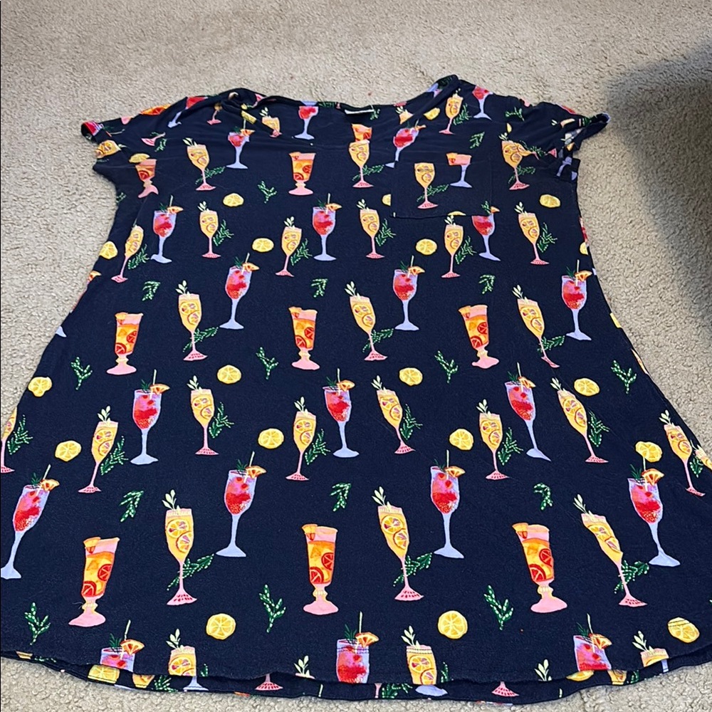 Soma Navy Cocktail Nightgown